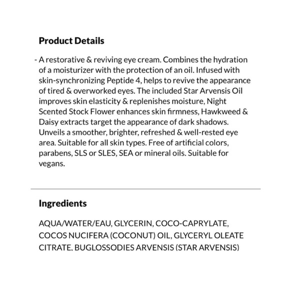 Elemis Peptide4 Eye Recovery Cream - .5 oz NIB FRESH! - Picture 6 of 6